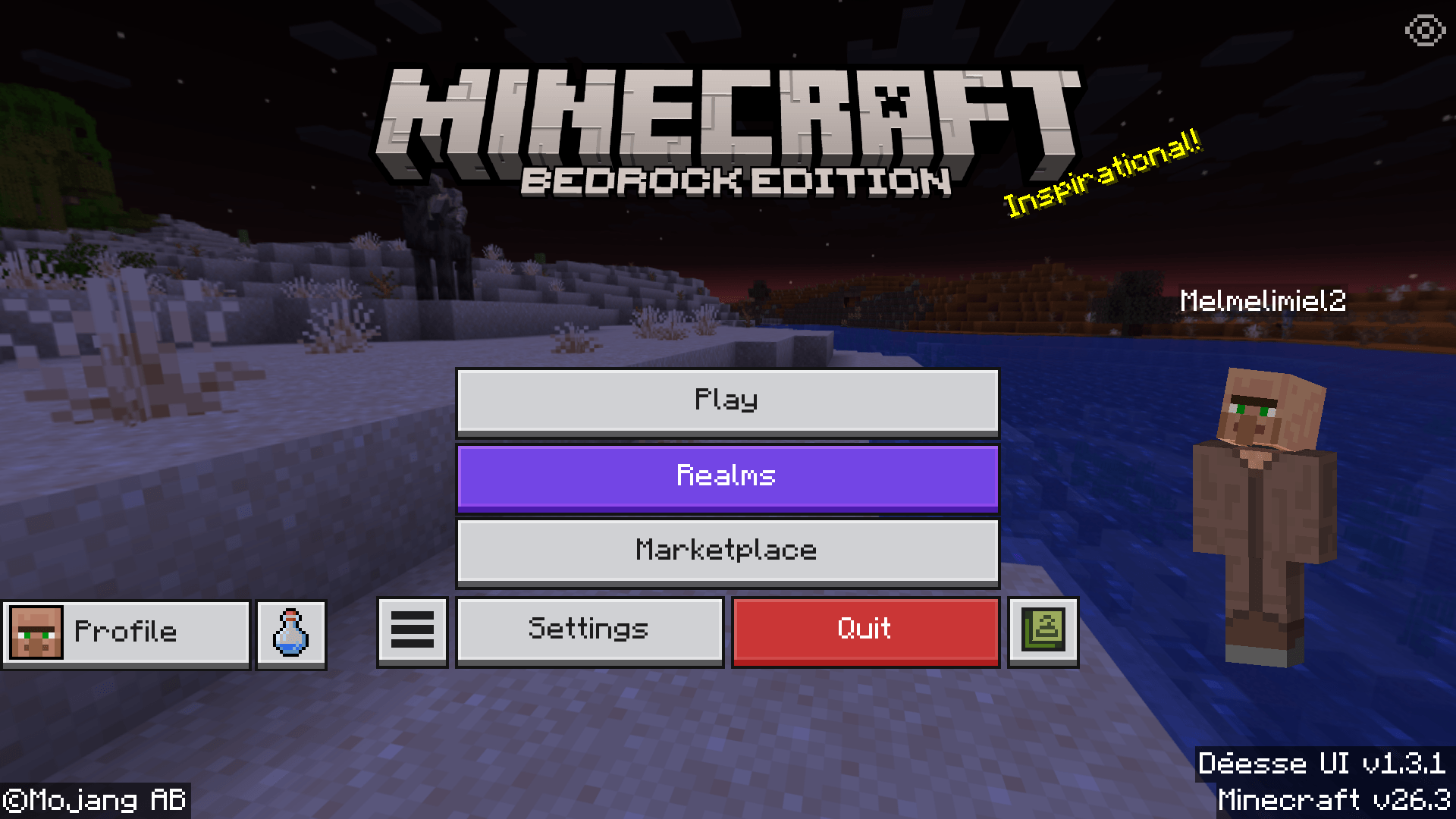 Bedrock Title — screenshot 2