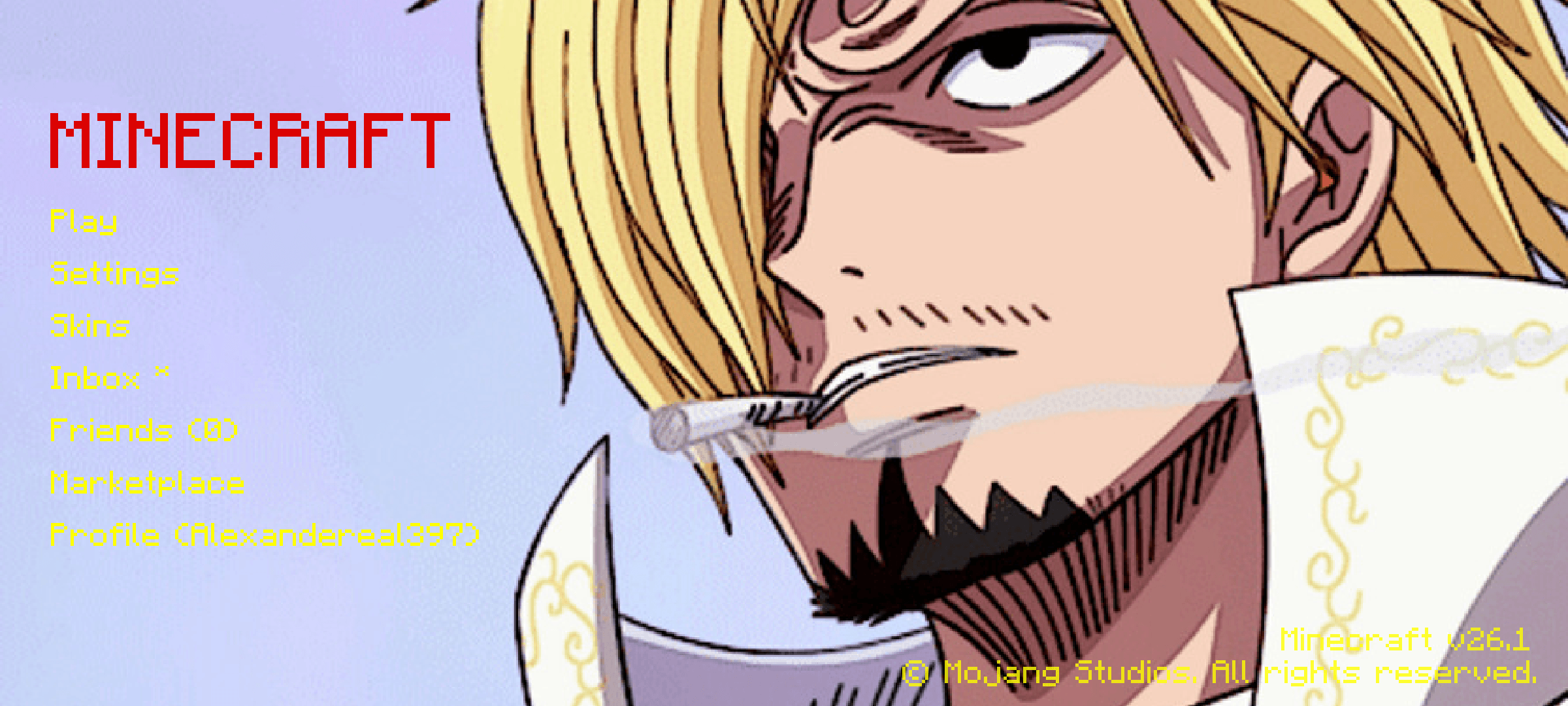 Animated Menu : Sanji Edition — screenshot 1