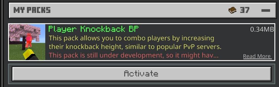 Player Knockback++ — screenshot 2