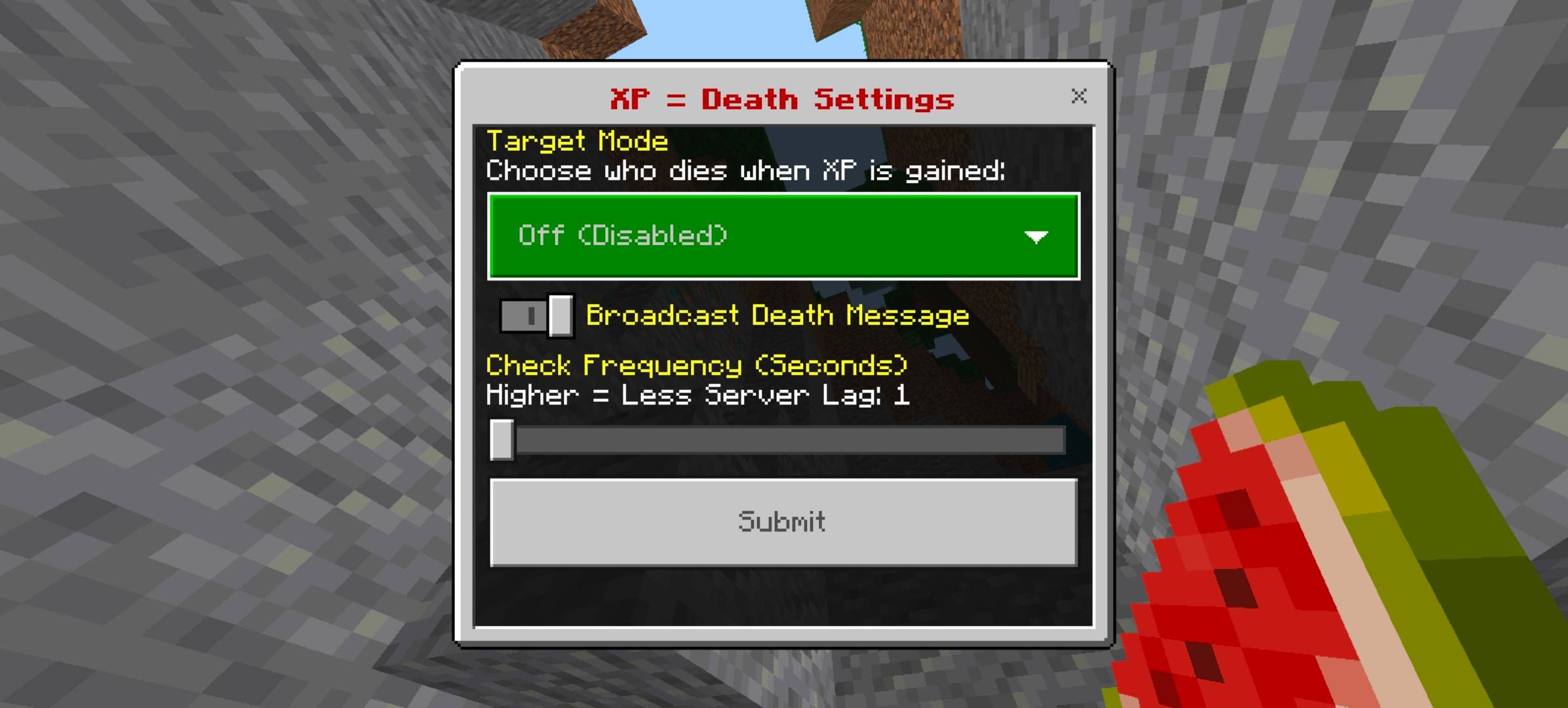 Minecraft but Xp = Death ☠️ — screenshot 3