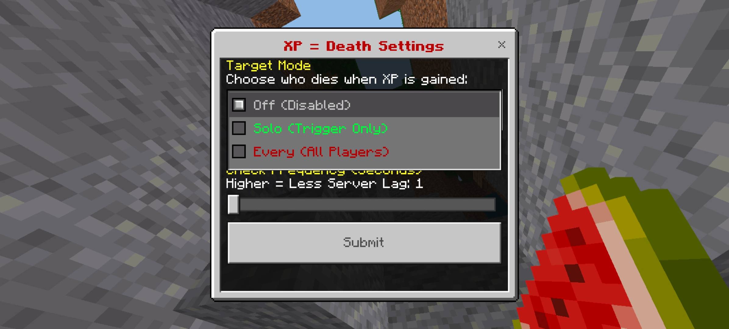 Minecraft but Xp = Death ☠️ — screenshot 4