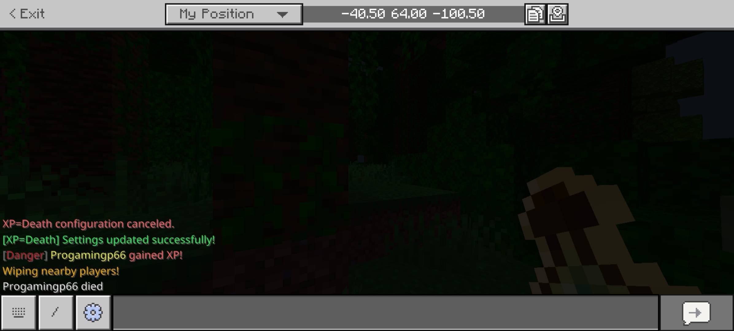 Minecraft but Xp = Death ☠️ — screenshot 6