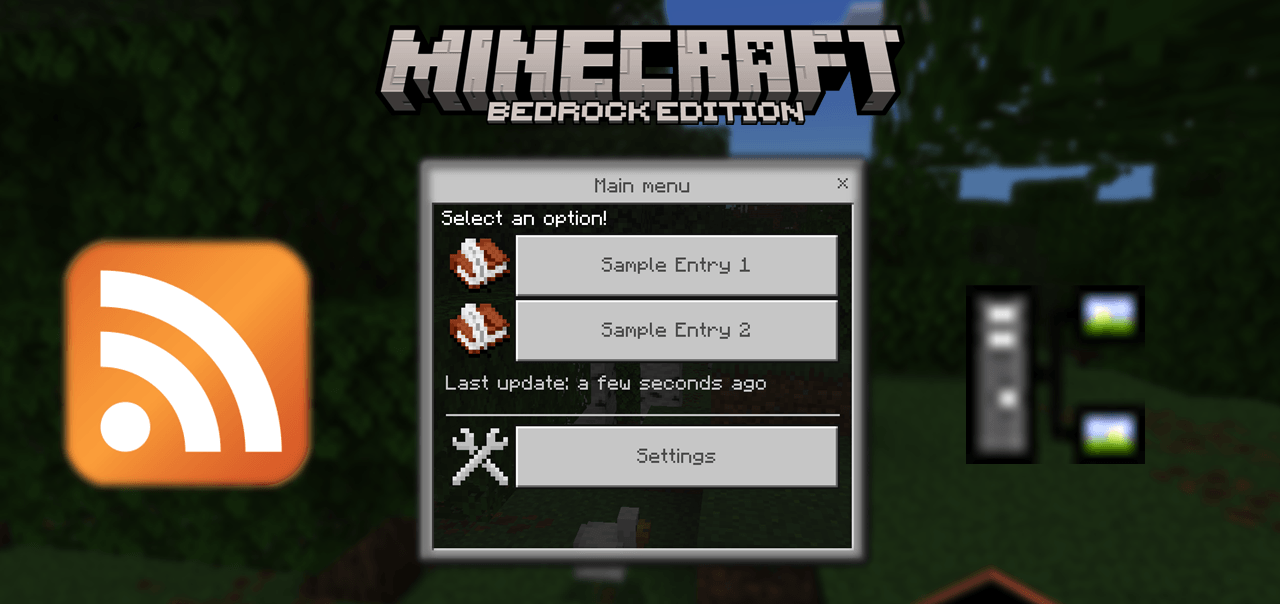 RSS Feed [MCPE] — screenshot 1