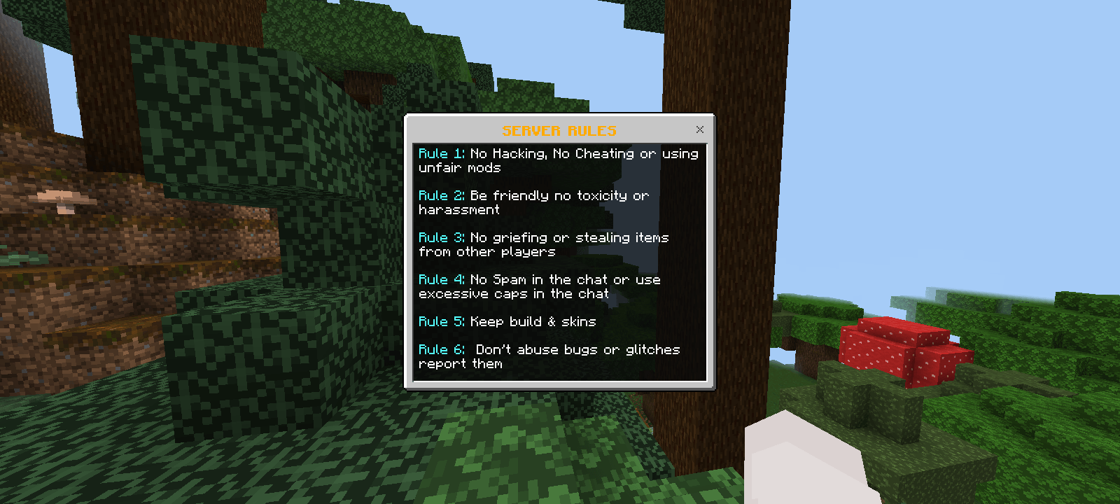 Rules System — screenshot 1