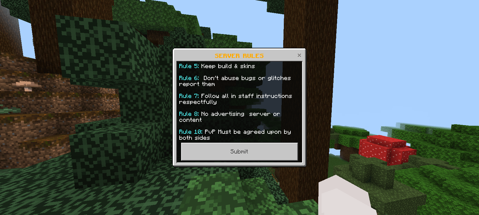 Rules System — screenshot 2