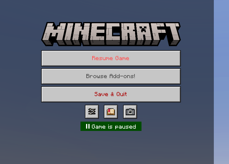 Pause Menu — screenshot 2