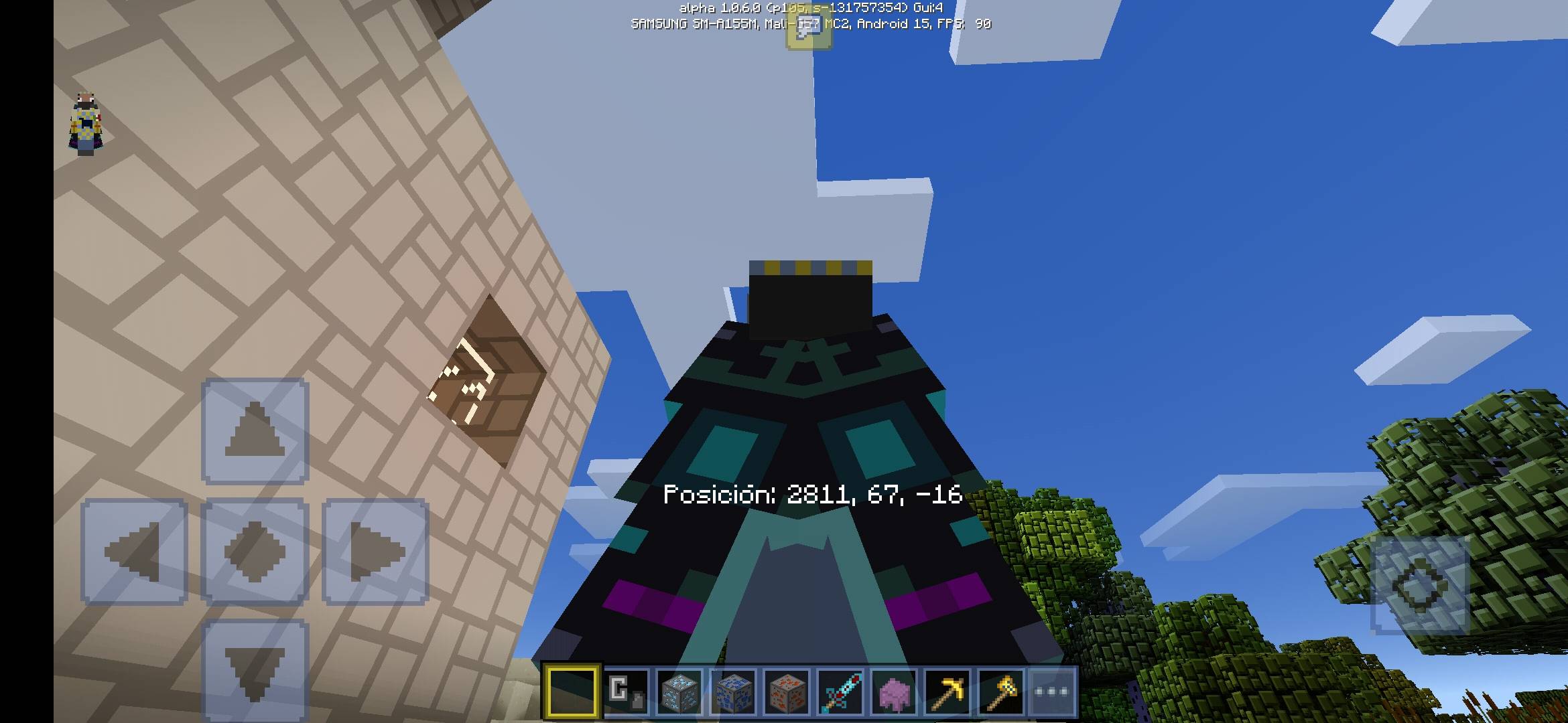 UI extended (Pocket MC r&e 0.26.4) — screenshot 1