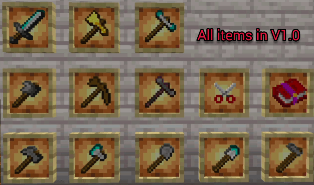 Minecraft Item Overhaul — screenshot 1