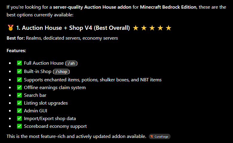 Auction House + Shop V4.6 NEW UPDATE — screenshot 2