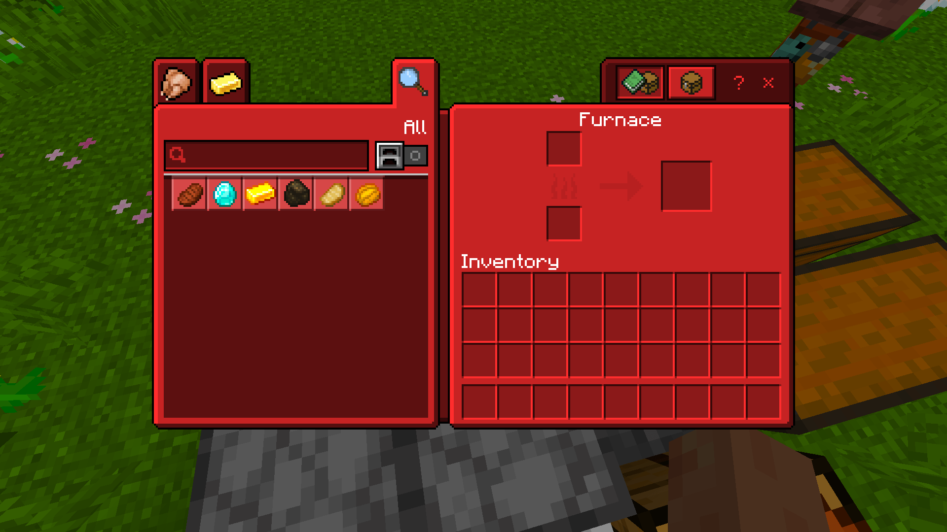 Red UI — screenshot 2
