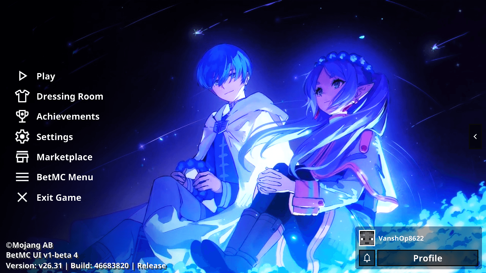 Frieren X Himmel UI — screenshot 1