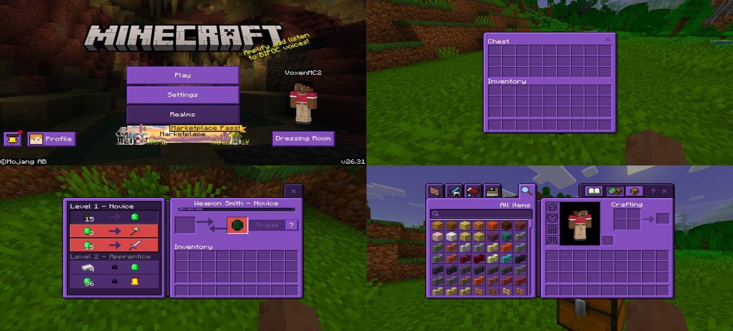 Amethyst UI — screenshot 1