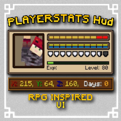 Bosya's PlayerStats HUD – RPG Inspired UI v1.2.4