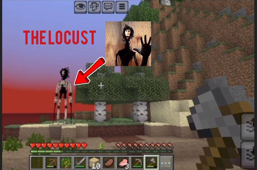 The Locust (Doctor Nowhere) - Scary Horror Mod for Bedrock Edition — screenshot 2