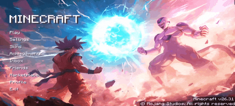 Animated Menu: Goku vs Frieza — Legendary Battle  — screenshot 1