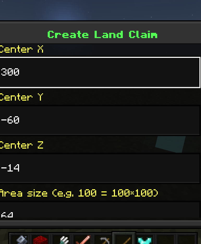 Land Claim System — screenshot 1