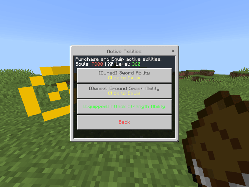 Simple RPG Addon — screenshot 1