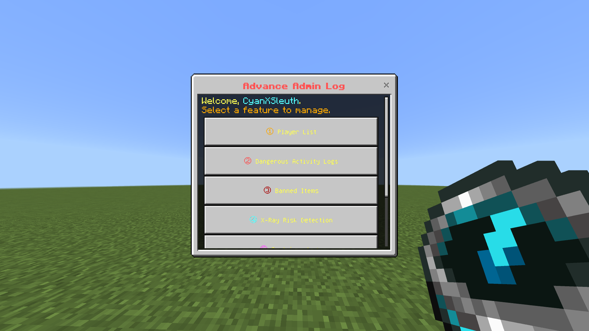 Advance Admin Logs (Achievements Friendly) — screenshot 3