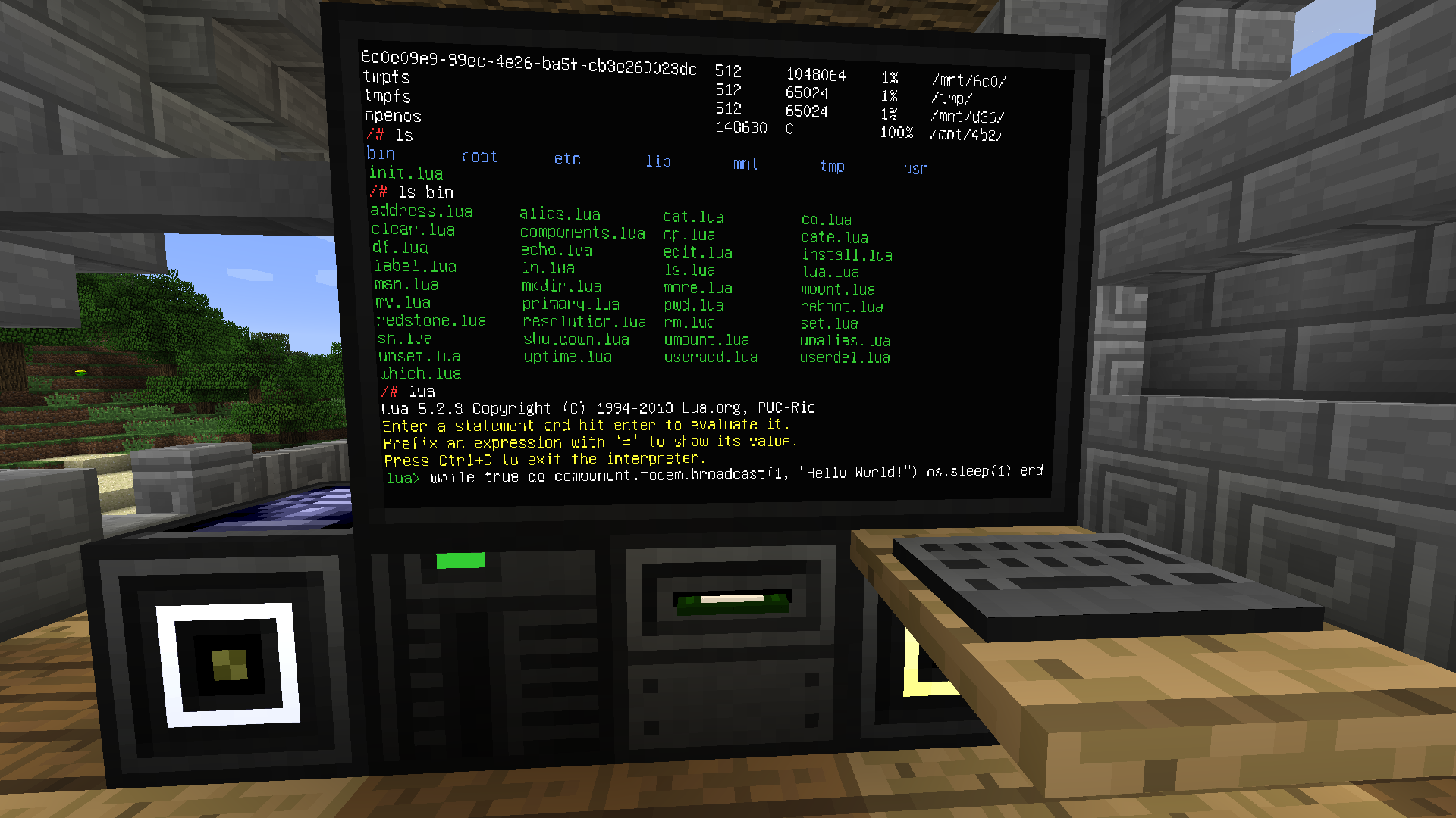 OpenComputers — screenshot 2