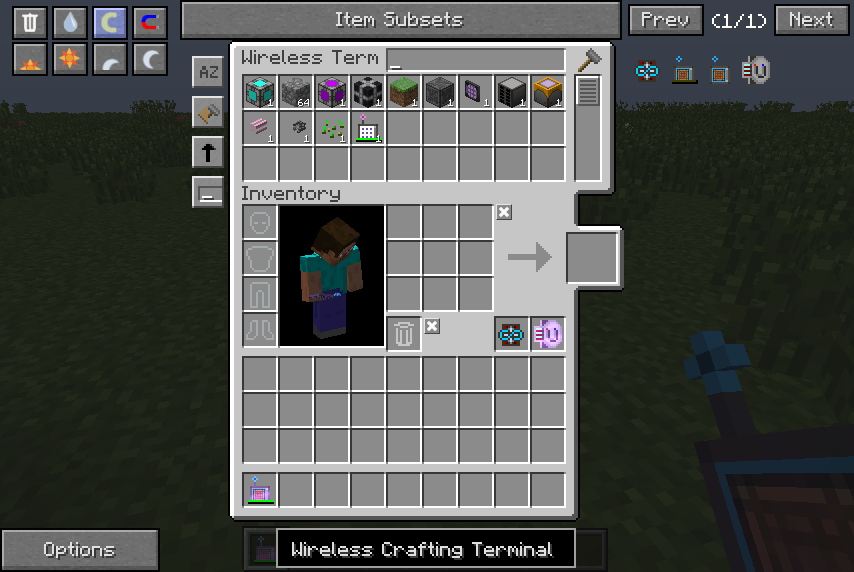 Wireless Crafting Terminal — screenshot 1