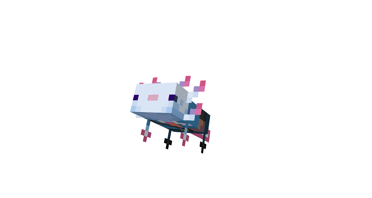 Axolotl Attire Texture Pack [1.17+] — screenshot 3