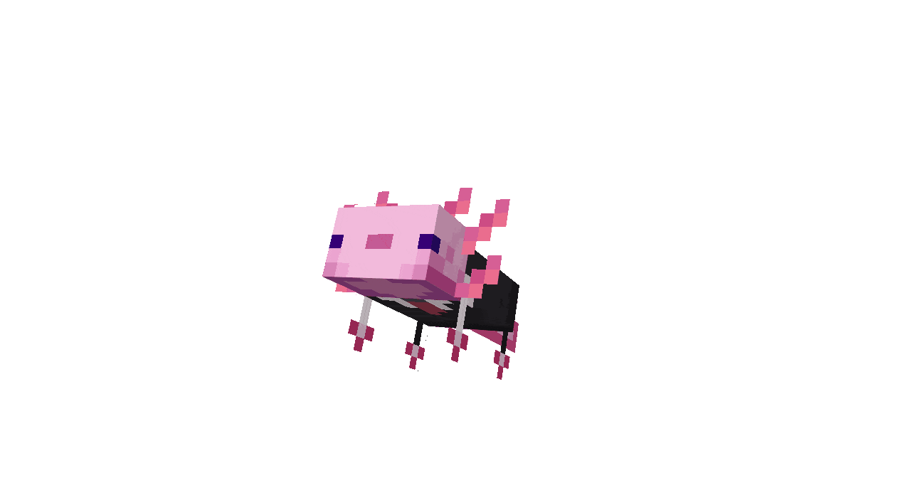 Axolotl Attire Texture Pack [1.17+] — screenshot 5