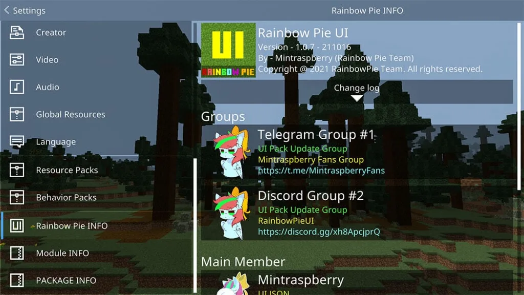 Rainbow Pie UI Texture Packs — screenshot 2