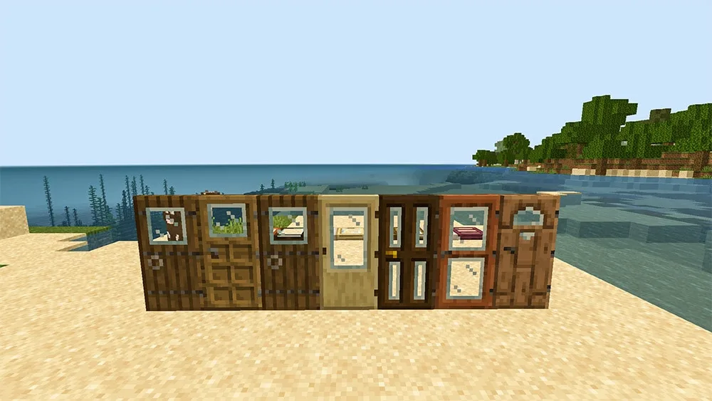 Windowed Doors and Trapdoors Texture — screenshot 1