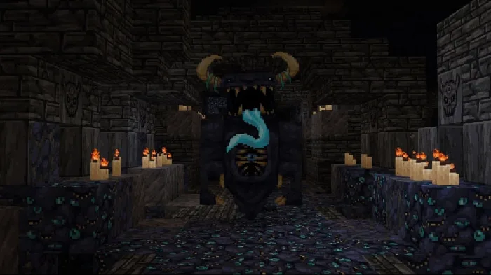 Medieval Nightmare Texture Pack | Minecraft Bedrock MCPE 1.21+ — screenshot 1