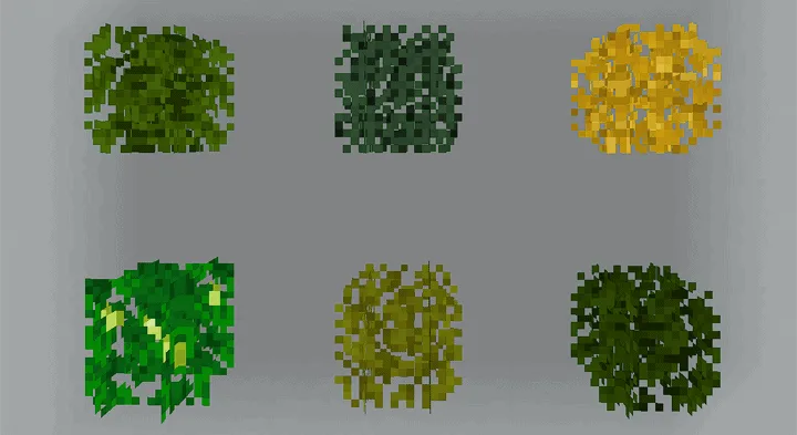 Fused Lush Leaves – Bushy Leaves Texture Pack — screenshot 1