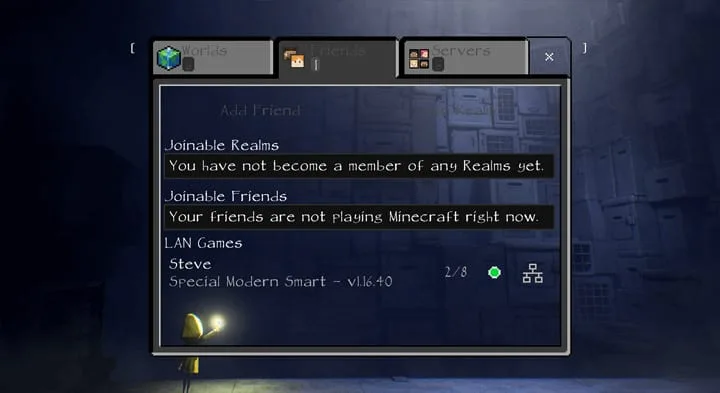 Little Nightmares GUI V2 | Minecraft PE Texture Pack — screenshot 2