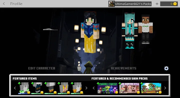 Little Nightmares GUI V2 | Minecraft PE Texture Pack — screenshot 5