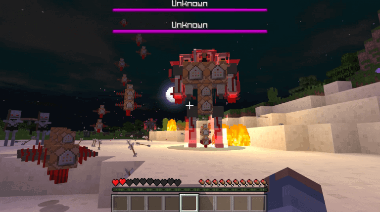 Commander Machine Boss Add-on for Minecraft (1.12.0 only)