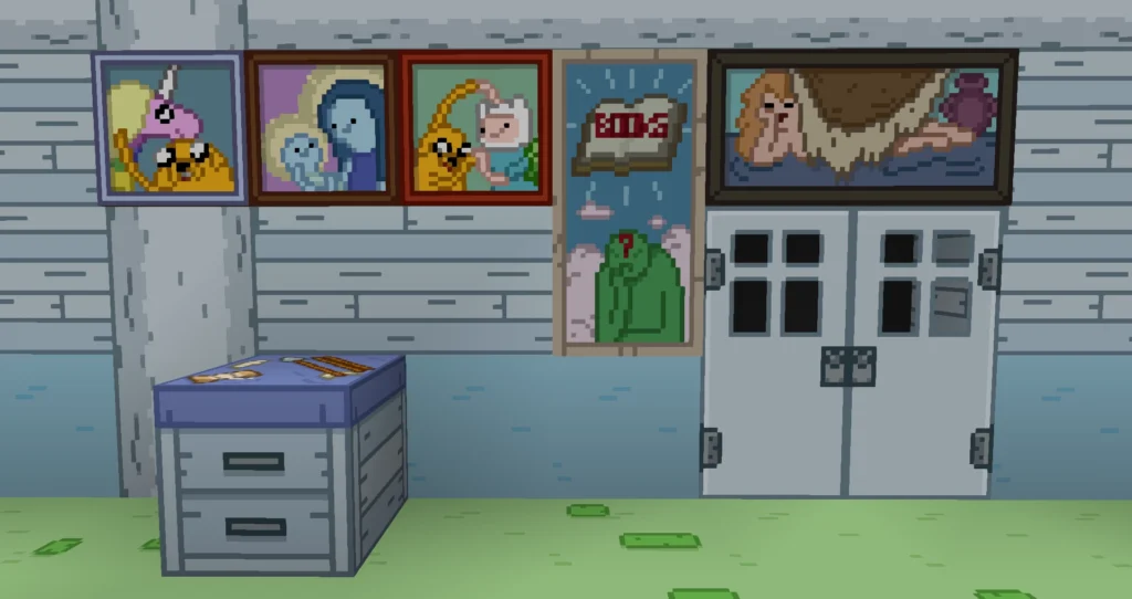 Ooocraft Adventure Time Minecraft Resource Pack (1.20, 1.19) — screenshot 1