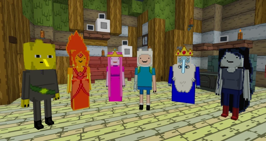 Ooocraft Adventure Time Minecraft Resource Pack (1.20, 1.19) — screenshot 2