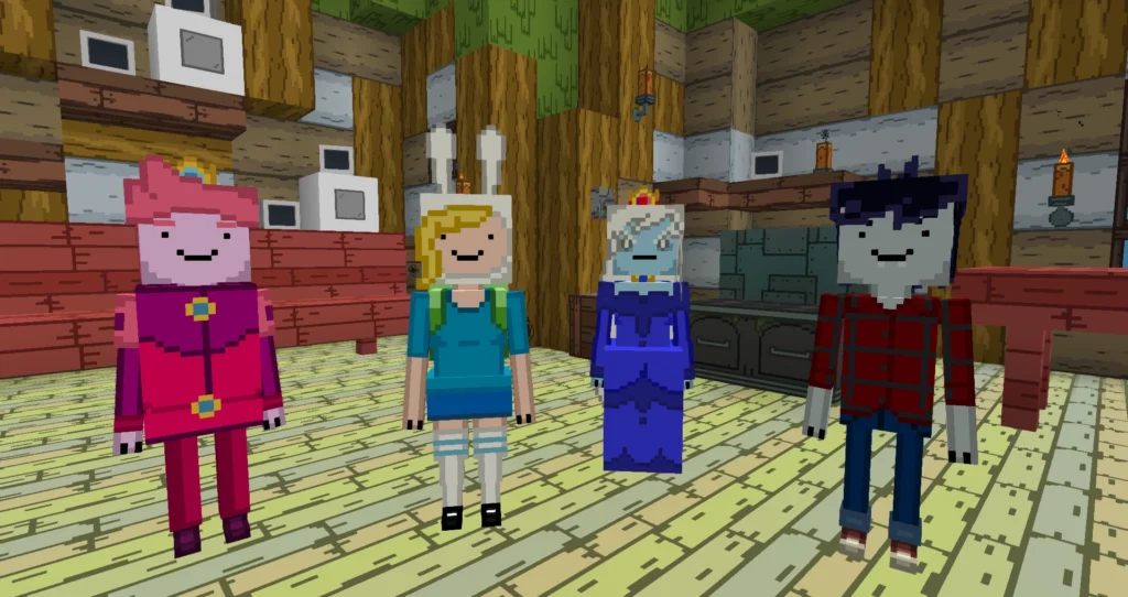 Ooocraft Adventure Time Minecraft Resource Pack (1.20, 1.19) — screenshot 3