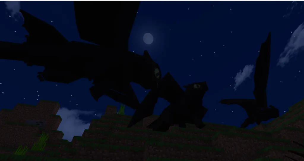 How to Train Dragon By SPM (V.0.0.7) | Minecraft Addon — screenshot 1
