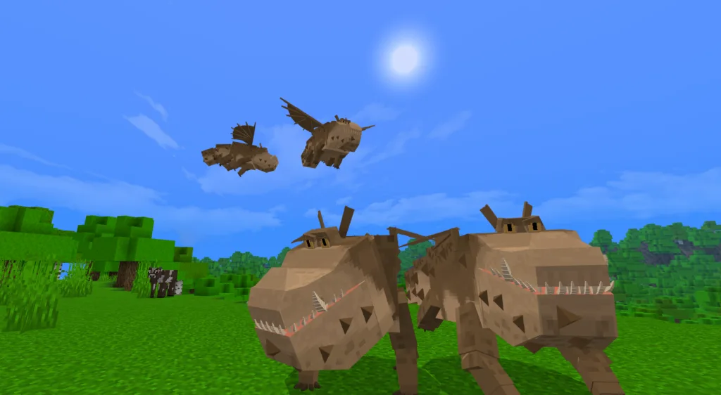 How to Train Dragon By SPM (V.0.0.7) | Minecraft Addon — screenshot 5