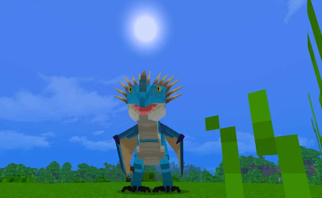 How to Train Dragon By SPM (V.0.0.7) | Minecraft Addon — screenshot 6