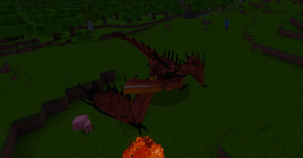 How to Train Dragon By SPM (V.0.0.7) | Minecraft Addon — screenshot 7