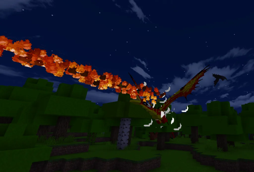 How to Train Dragon By SPM (V.0.0.7) | Minecraft Addon — screenshot 8