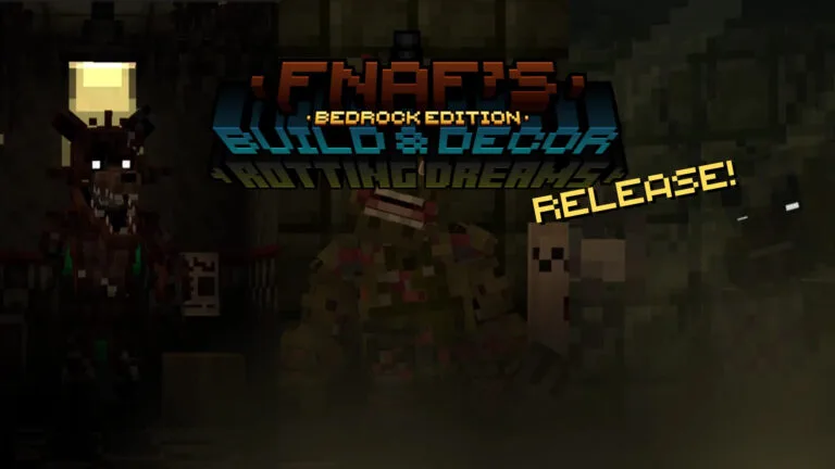 FNaF Build & Decor Addon (Bedrock) | Minecraft Addon PE