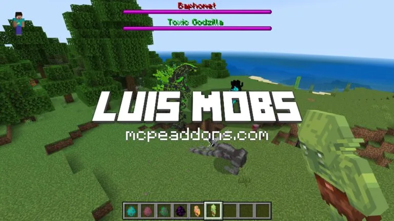 Luis Mobs Addon | Minecraft Addons PE