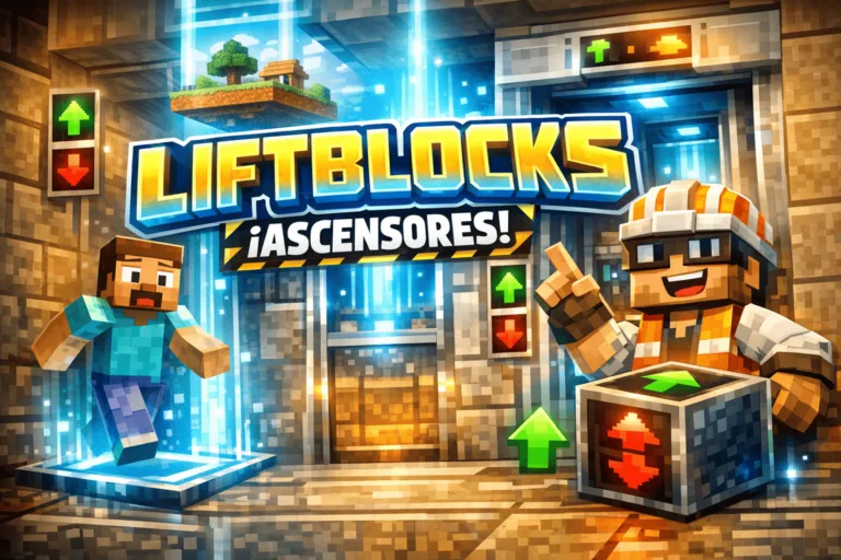 LiftBlocks | Minecraft Addon
