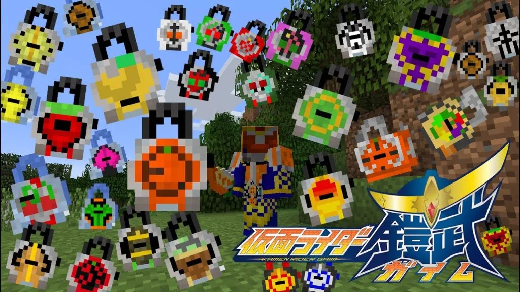Kamen Rider Gaim Addon Minecraft Mod V3 — screenshot 1