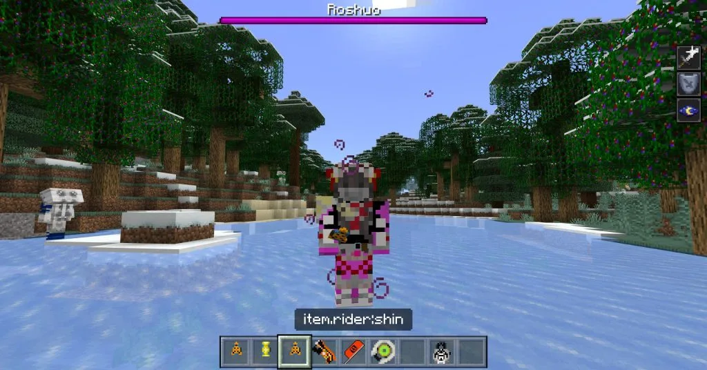 Kamen Rider Gaim Addon Minecraft Mod V3 — screenshot 5