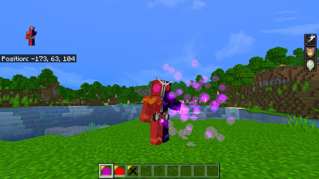 KAMEN RIDER W (DOUBLE) ADDON FOR MCPE |v1.5(beta) — screenshot 7
