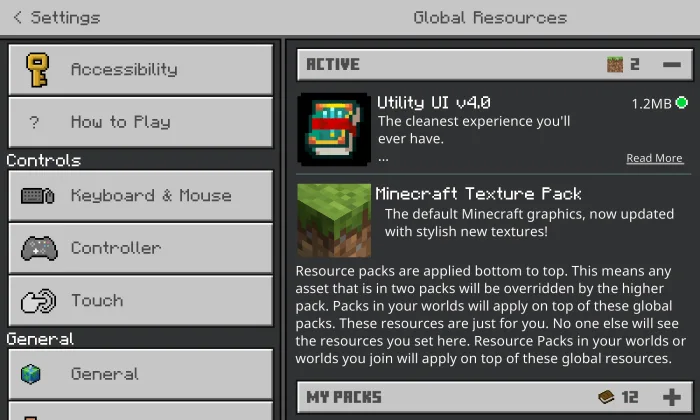 Utility UI v4.0.0 — screenshot 1