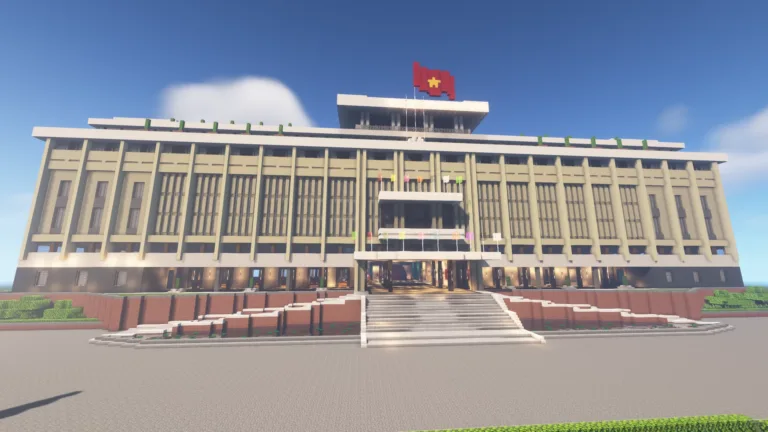 Independence Palace – Dinh Độc Lập Map for Minecraft PE | Minecraft Vietnam