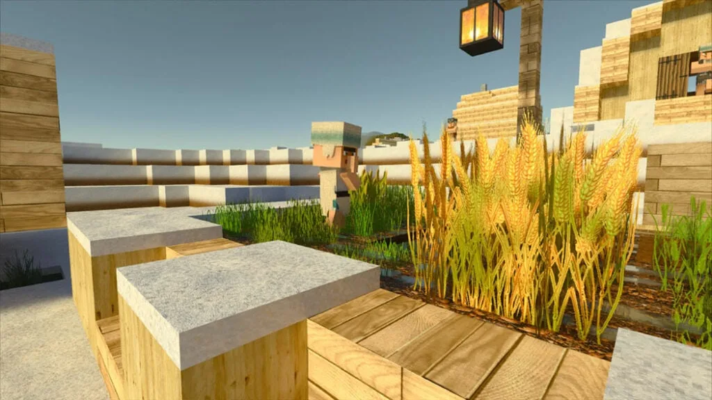 Top 5 Render Dragon Shaders For Minecraft Bedrock Edition 1.19.11 — screenshot 1